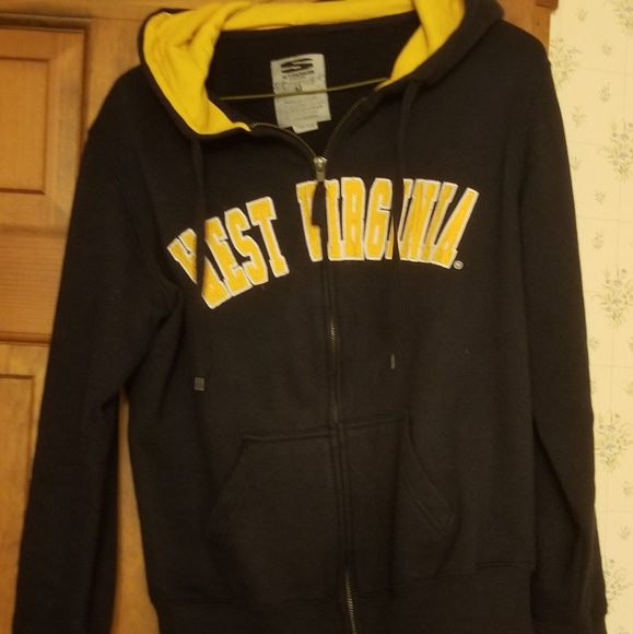WVU hoodie stadium athletics soft fleece inside - Picture 1 of 6